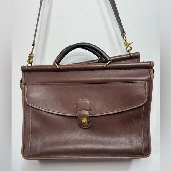 Vintage Coach  Briefcase Style 5213 Large Messenger Bag - Picture 1 of 15